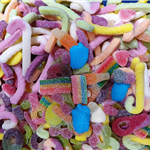 ASSORTED MIXTURE ofFIZZY and SOUR SWEETS