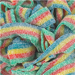 BELTS SMALL STRIPS RAINBOW FRUITY FLAVOUR (V)