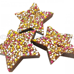 STAR SHAPES (CHOCOLATE) BROWN JAZZLES (V)