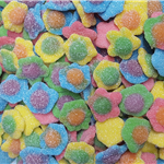 FLOWER PETALS (FIZZY) (BRIGHT ASSORTED COLOURS