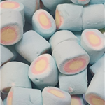 MARSHMALLOWS BLUE with COLOURED CENTRES (BIG)