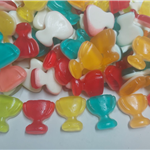 TROPHY CUPS GUMMY ASSORTED COLOURS