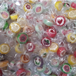 ROCK CANDY FRUIT FLAVOURS (V) (SMALL PIECES) wrapped