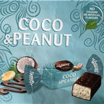 coconut & peanut with chocolate coating
