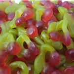 FRUITS CHERRIES choice of gummy and fizzy