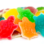 SEA CREATURES TURTLES gummy and fizzy