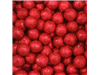 red colour foil wrapped chocolate balls