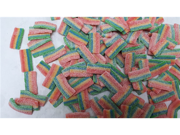 fizzy rainbow belts/chunks (exclusive)