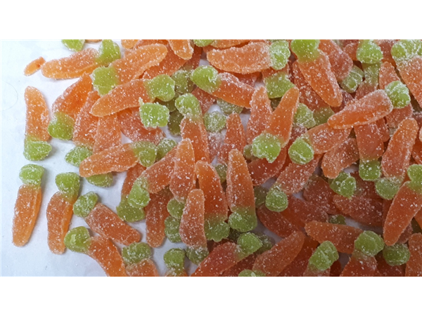 VEGAN carrots sugar coated (V)