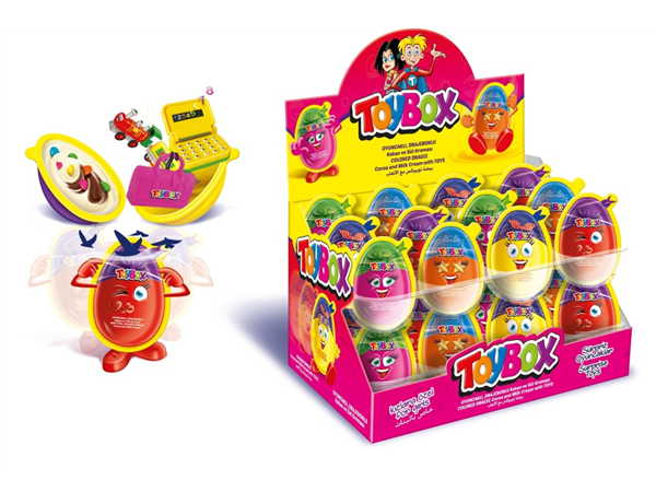24 x girls toybox eggs