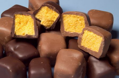 CINDER TOFFEE CHOCOLATE COATED  HONEYCOMB  (2 varieties to choose from)
