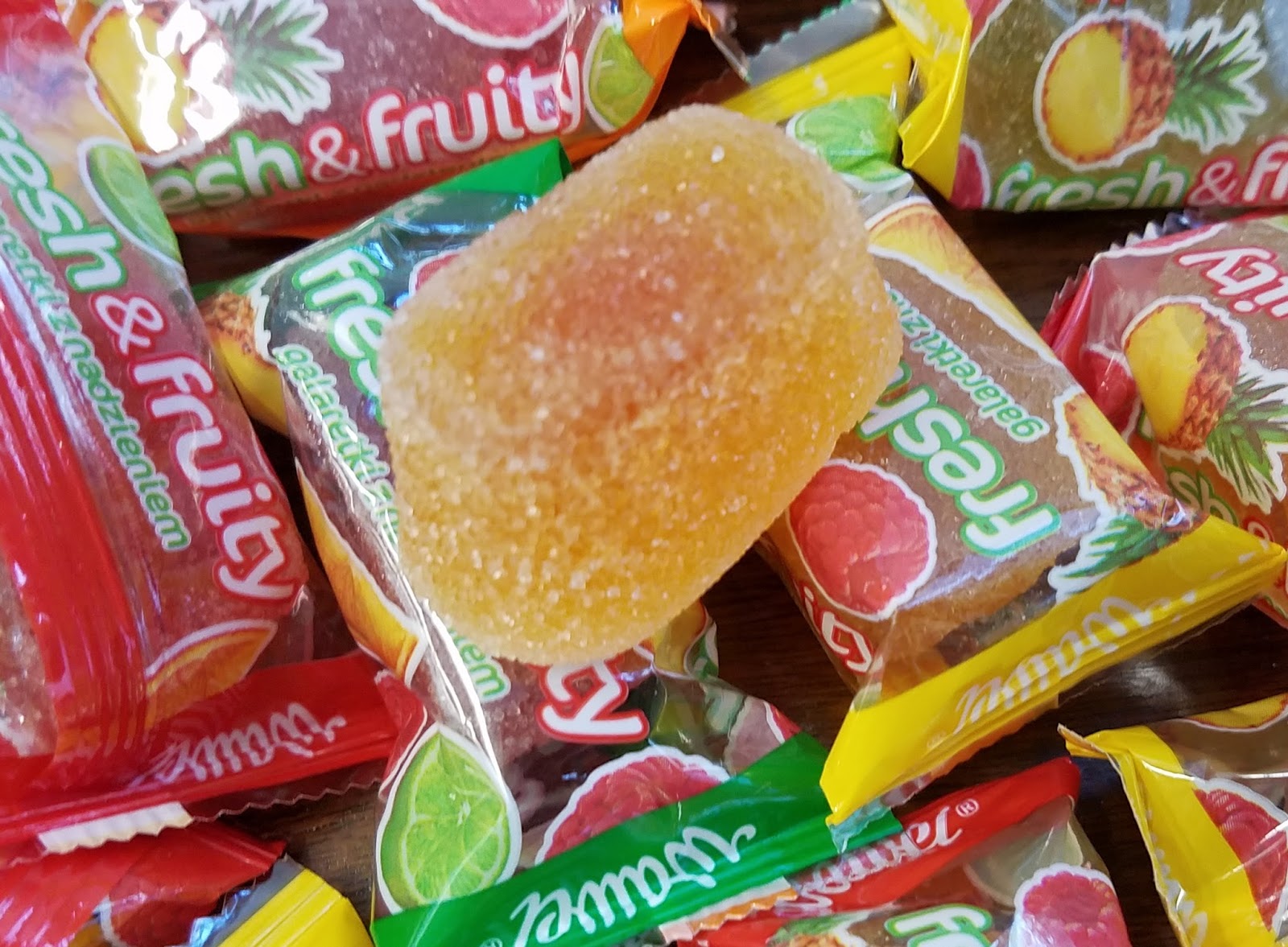 fruity filled jellies with multi-vitamins