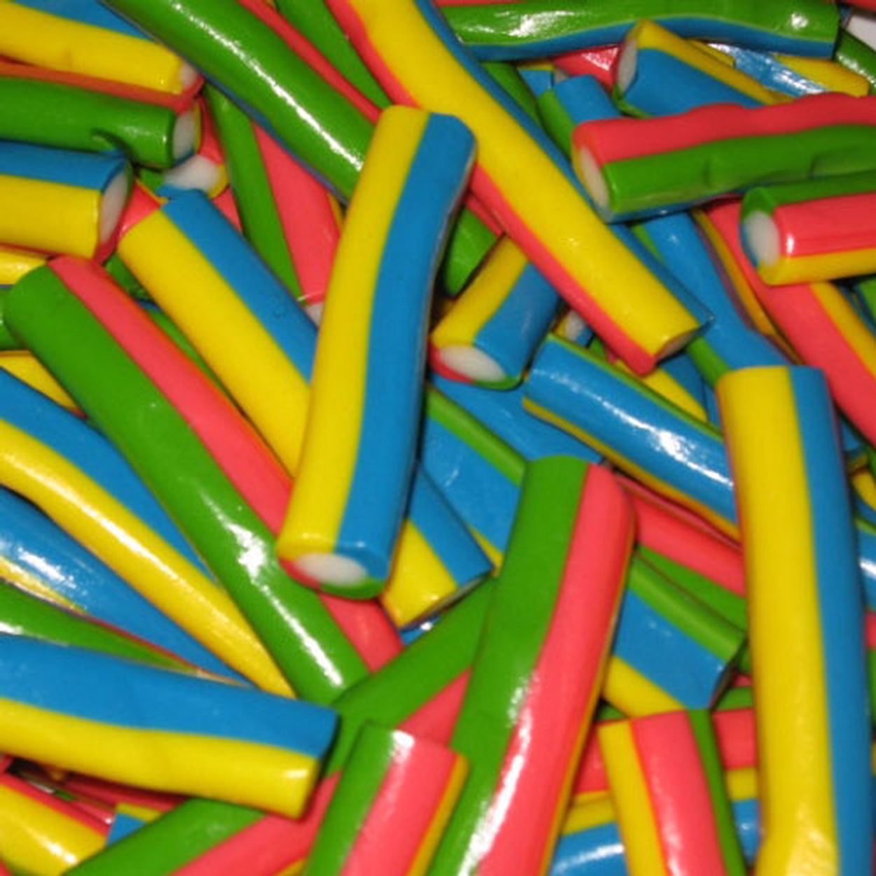 mini fizzy rainbow tutti frutti pencils